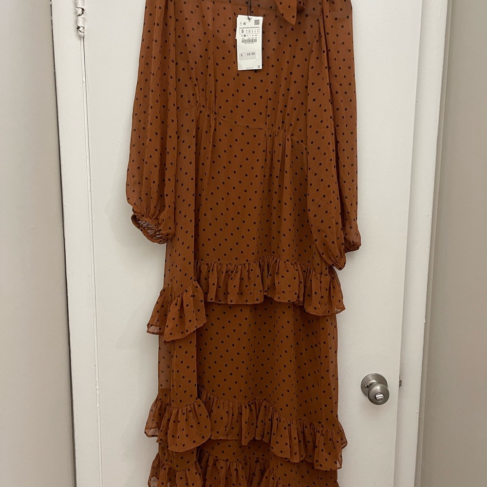Maxi dress by Zara.